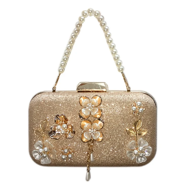 Monogrammed clutch as a personalized evening accessoryLuxy moon Hand Cute Flowers Pearl Clutches Monogrammed clutch as a personalized evening accessoryLuxy moon Hand Cute Flowers Pearl Clutches