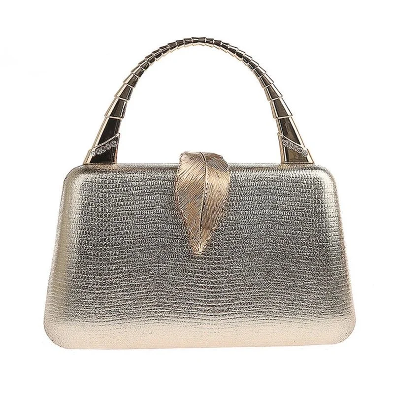 Leather evening bag with a gold - plated chain strap for a sophisticated lookLuxy Moon Sequin Clutch Bag Women PU Leather Handbag Party Wedding Purse Leather evening bag with a gold - plated chain strap for a sophisticated lookLuxy Moon Sequin Clutch Bag Women PU Leather Handbag Party Wedding Purse
