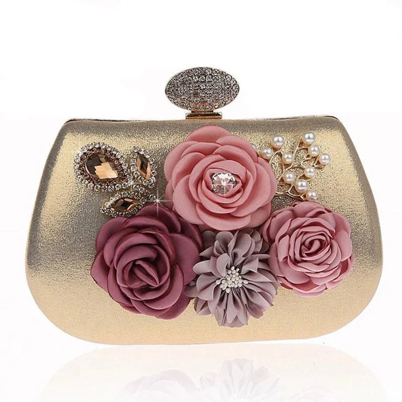 Velvet clutch with a tassel detail for a bohemian - chic styleLuxy Moon Women Clutch Bag Flower Clutches Evening Bag For Wedding Velvet clutch with a tassel detail for a bohemian - chic styleLuxy Moon Women Clutch Bag Flower Clutches Evening Bag For Wedding