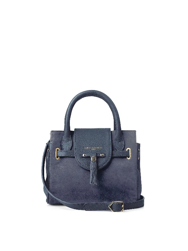 Waterproof crossbody bag with a zippered closure for outdoor adventuresMini Windsor Handbag - Ink Waterproof crossbody bag with a zippered closure for outdoor adventuresMini Windsor Handbag - Ink