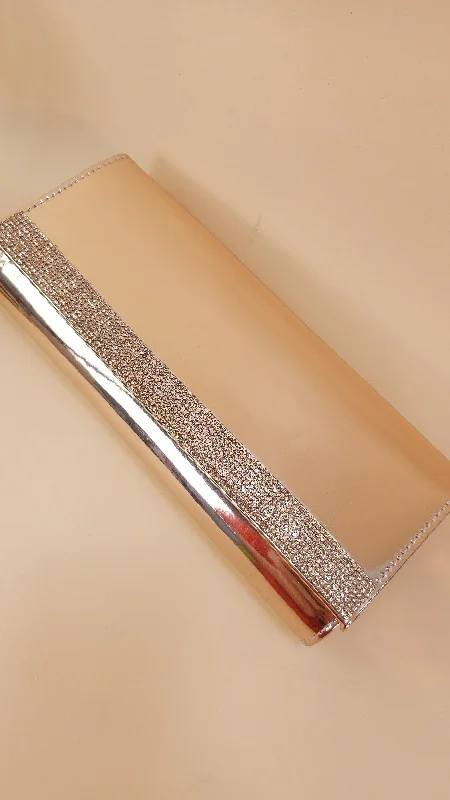 Geometric - shaped evening bag for a contemporary aestheticPreston Bag- Rose Crystals Geometric - shaped evening bag for a contemporary aestheticPreston Bag- Rose Crystals