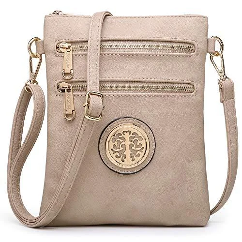 Faux fur crossbody bag with a soft and fluffy texture for winterWomen PU Leather Lightweight Crossbody Bag with Multi Pockets l Dasein Faux fur crossbody bag with a soft and fluffy texture for winterWomen PU Leather Lightweight Crossbody Bag with Multi Pockets l Dasein