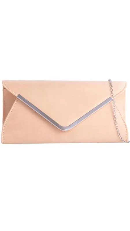 Floral - printed clutch for a spring or summer eveningRegan Clutch- Cream