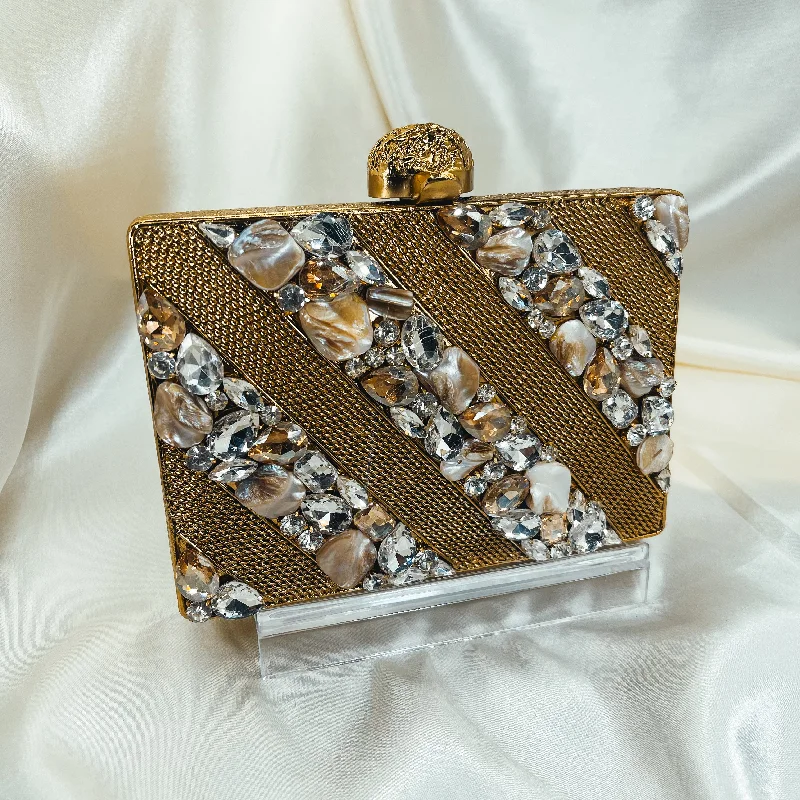 Monogrammed clutch as a personalized evening accessoryRUNIA Clutch