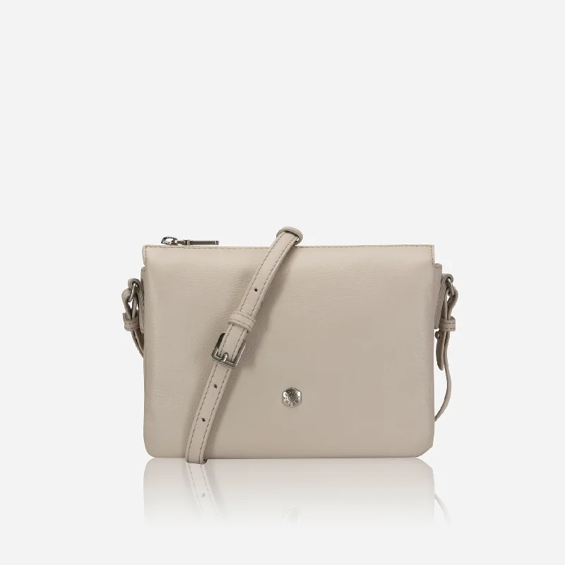 Vegan leather crossbody bag for eco - conscious consumersSlim Ladies Leather Crossbody, Driftwood Vegan leather crossbody bag for eco - conscious consumersSlim Ladies Leather Crossbody, Driftwood