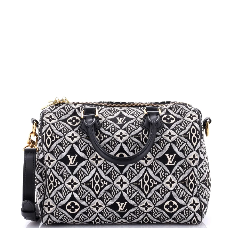 Speedy Bandouliere Bag Limited Edition Since 1854 Monogram Jacquard 25