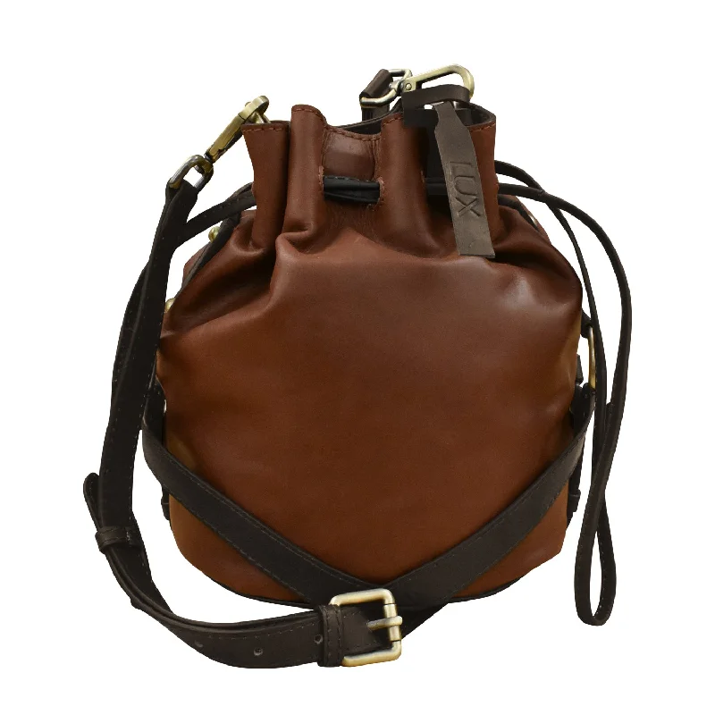Embroidered crossbody bag with intricate beadwork for a unique touchSuffolk Drawstring Crossbody
