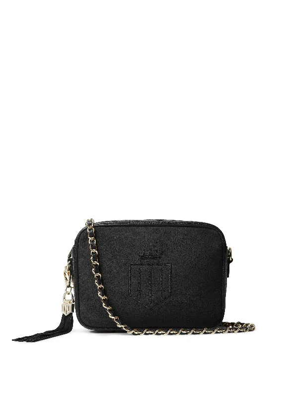 Color - blocked crossbody bag with bold hues for a fashion statementFinsbury - Black Color - blocked crossbody bag with bold hues for a fashion statementFinsbury - Black