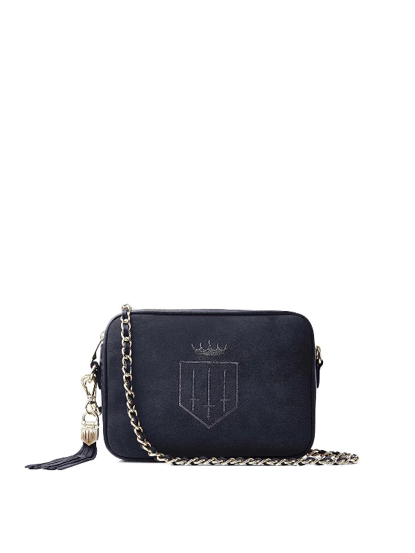Convertible crossbody bag that can be worn as a shoulder bagFinsbury - Navy