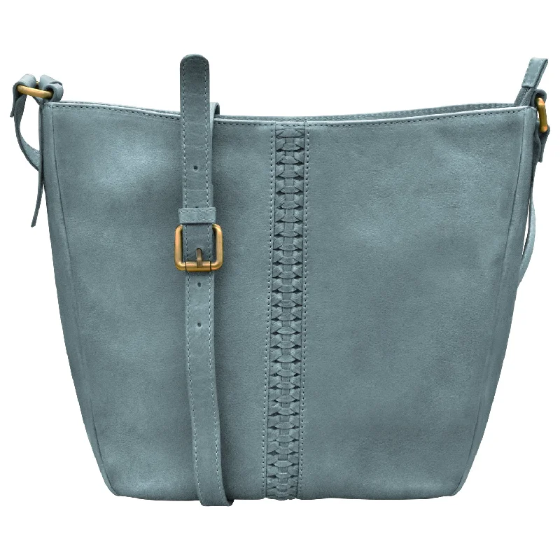 Lightweight nylon crossbody bag with a floral print for spring outingsUrbano Braided Crossbody Bucket Bag Lightweight nylon crossbody bag with a floral print for spring outingsUrbano Braided Crossbody Bucket Bag