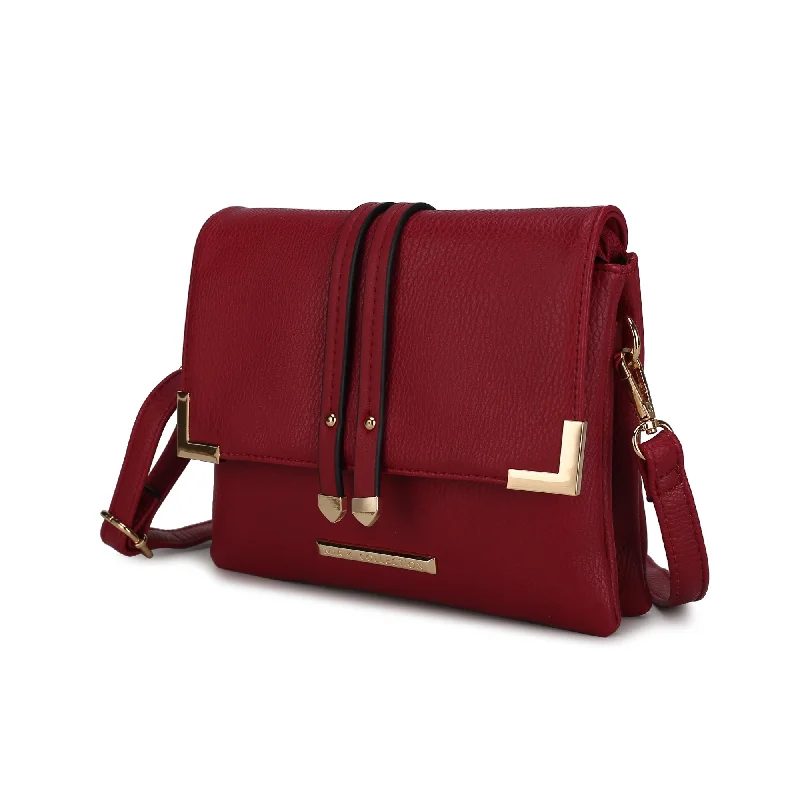 Color - blocked crossbody bag with bold hues for a fashion statementValeska Multi Compartment Crossbody Color - blocked crossbody bag with bold hues for a fashion statementValeska Multi Compartment Crossbody