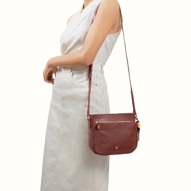 Miniature evening bag with a fold - over clasp for a compact optionVALONIA 03 SLING BAG