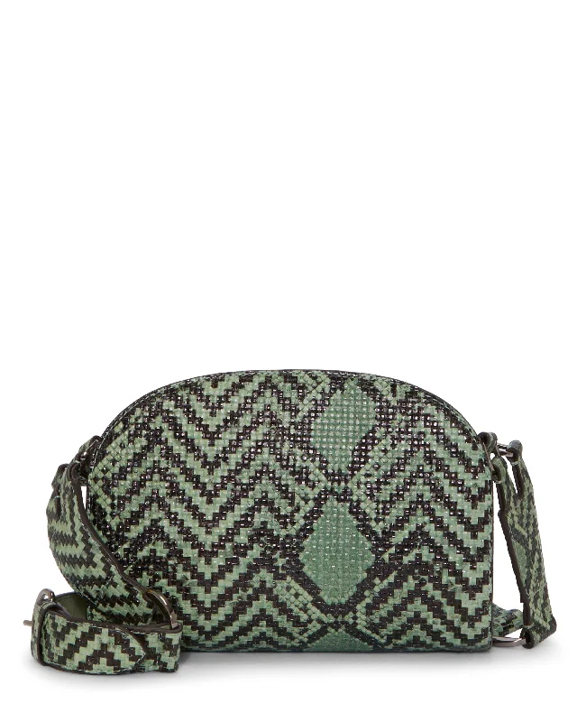 Canvas crossbody bag with a patchwork design for a casual and artsy feelJamee Crossbody Bag Canvas crossbody bag with a patchwork design for a casual and artsy feelJamee Crossbody Bag