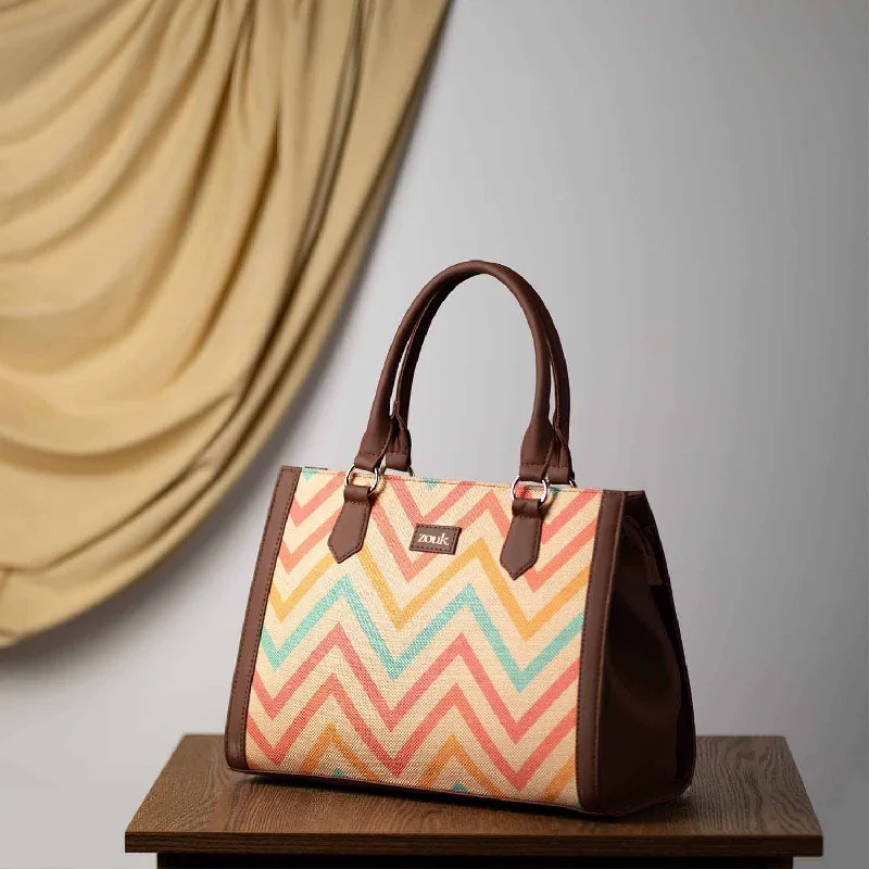 Laser - cut leather evening bag with an intricate patternWavBeach Classic Handbag