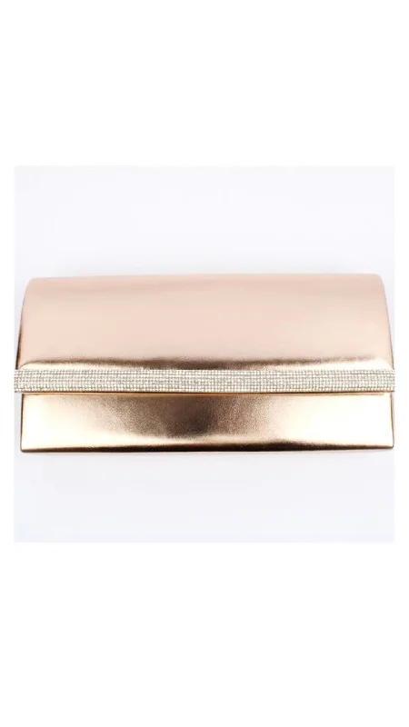 Miniature evening bag with a fold - over clasp for a compact optionXanadu Clutch- Rose Blitz Miniature evening bag with a fold - over clasp for a compact optionXanadu Clutch- Rose Blitz
